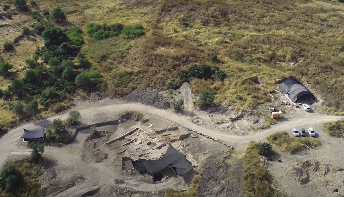 Khi tiến hành khai quật gần Beit Nattif, một ngôi làng cách Jerusalem, Israel khoảng 20 km về phía tây nam, các nhà khảo cổ học đến từ Cơ quan Cổ vật Israel bất ngờ tìm thấy quần thể di tích cổ xưa độc đáo. Ảnh: @Cơ quan Cổ vật Israel.