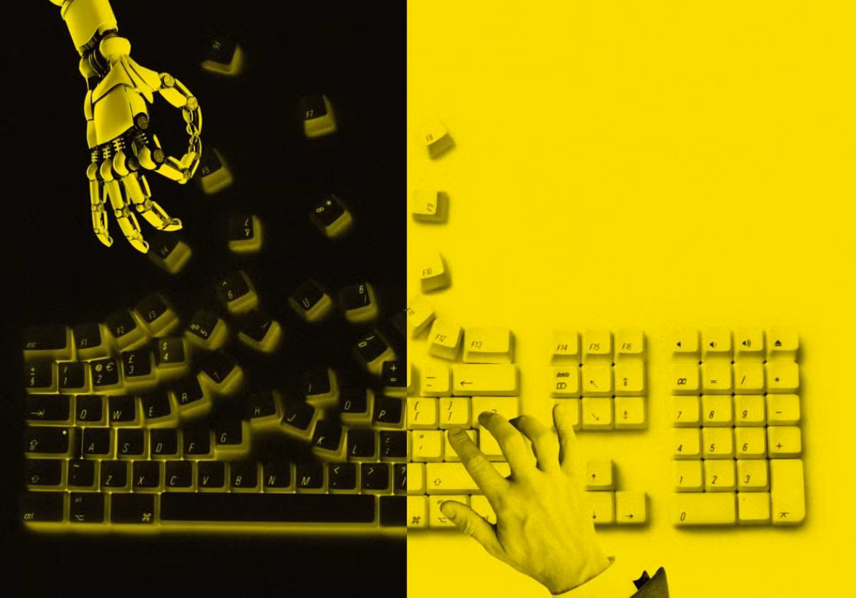 Nếu việc đào tạo các mô hình AI thế hệ sau ngày càng nhiều, dựa trên nội dung lấy từ internet, thì cả nội dung, thông tin, dữ liệu lỗi do chính các chatbot AI đời đầu tạo ra rồi lan tỏa, đăng tải trên internet, có thể khiến một số mô hình AI đời sau bị sụp đổ nhanh chóng. Ảnh: @Yahoo.