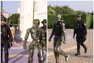 Robot “kẻ hủy diệt” tuần tra cùng cảnh sát Trung Quốc 