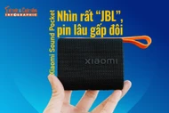 [INFOGRAPHIC] Xiaomi Sound Pocket, nhìn rất “JBL”, pin lâu gấp đôi
