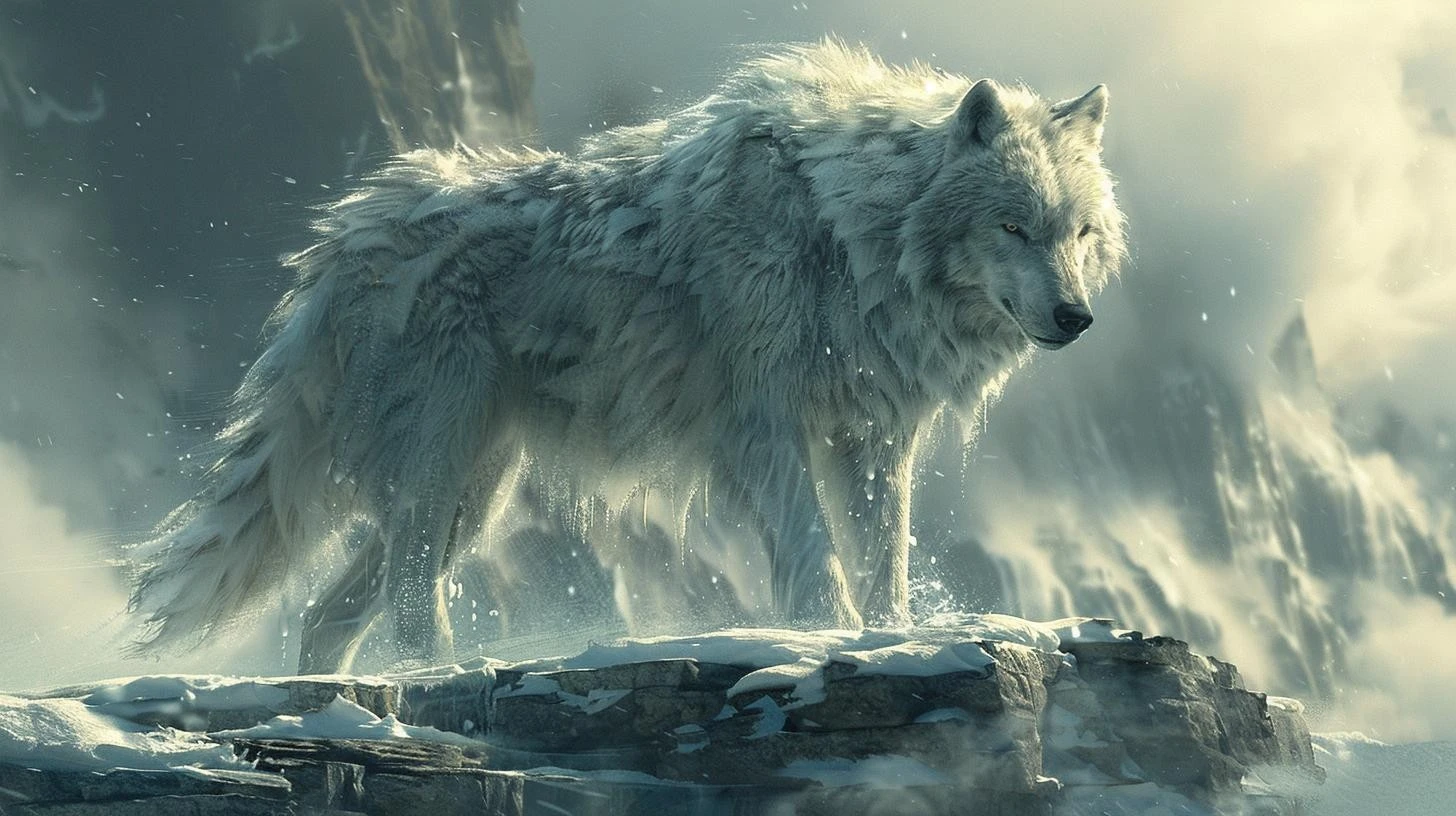 Loài sói khổng lồ hạ gục cả gấu nâu, chuyên săn người ban đêm