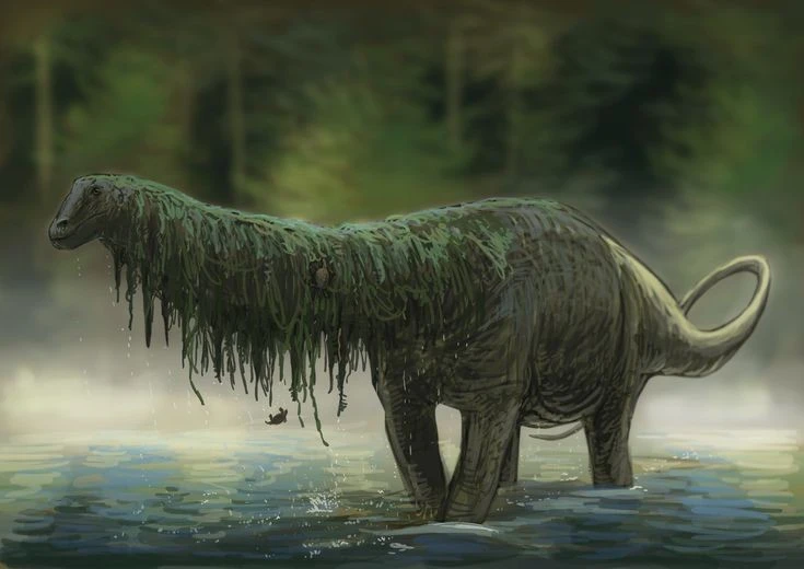  Sinh vật giống khủng long cổ dài vẫn tồn tại trong đầm lầy châu Phi? 