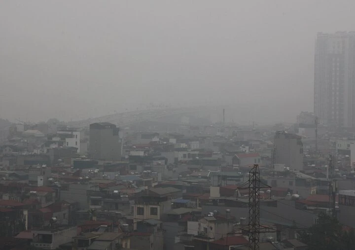 Mức độ ô nhiễm không khí tại Hà Nội đang rất nguy hiểm