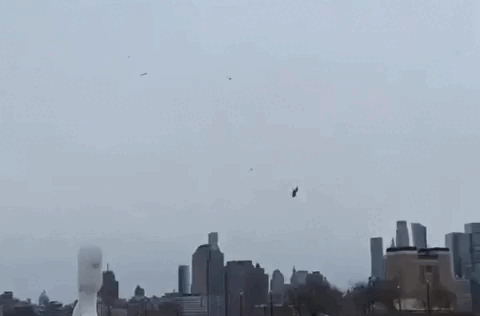 Máy bay trực thăng rơi xuống sông, một gia đình thiệt mạng