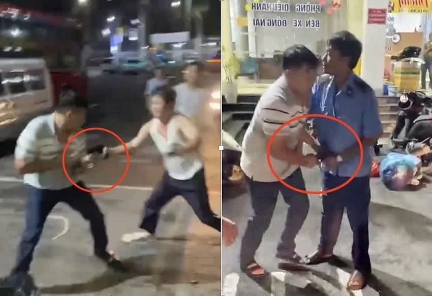 Bảo vệ Bến xe Đồng Nai nghi dùng súng điện tấn công hành khách