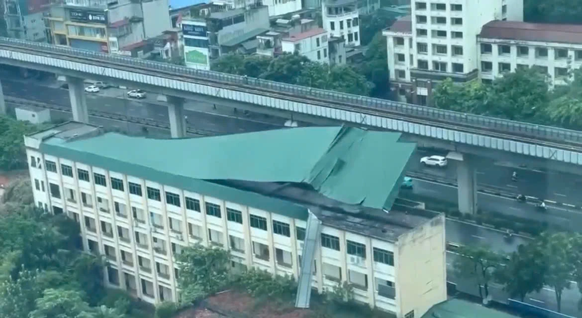 Chiều tối nay, Hà Nội có thể trở thành tâm bão