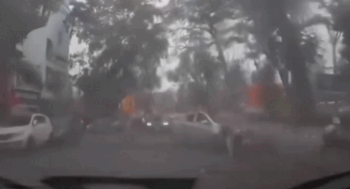 Cụ ông 84 gây tai nạn liên hoàn khiến hai người bị thương