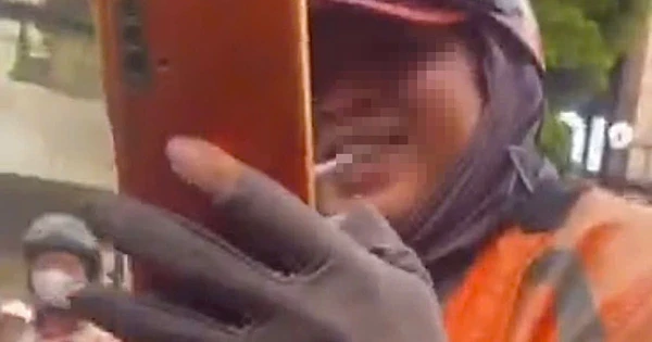 Người đàn ông đi ngược chiều, thách thức “tao thích đi ngược chiều”