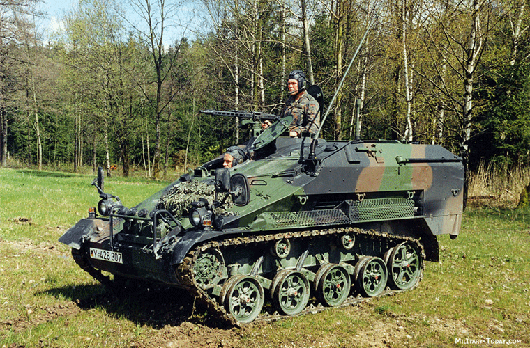 Xe thiết giáp đa năng Wiesel-1/2 có thể di chuyển với tốc độ tối đa từ 70-85 km/h. Khả năng cơ động cao chính là lợi thế lớn của dòng xe thiết giáp tí hon này.