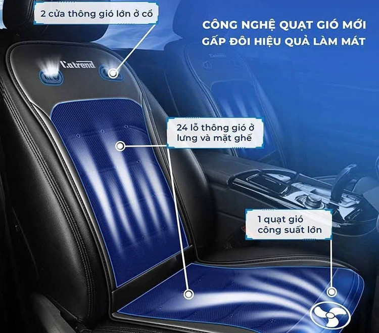 Car seat cooling cushion គឺជាឧបករណ៍ដែលជួយគ្រប់គ្រងសីតុណ្ហភាពរាងកាយនៅពេលអង្គុយក្នុងរថយន្ត ជាពិសេសក្នុងអាកាសធាតុក្តៅ។ z6601206669570-be3d58257a7f916fc67e8bb7c419b7f5.jpg
