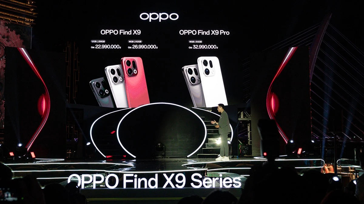 OPPO Find X9 nhận mưa lời khen khi ra mắt tại Việt Nam