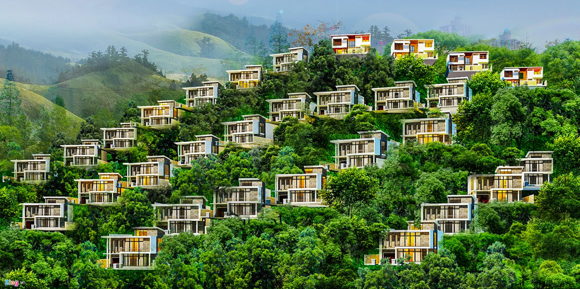 Resort, biệt thự 5 sao xẻ núi "treo trên đầu dân" ở Nha Trang