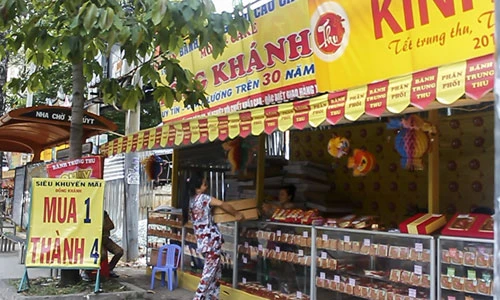 "Ma trận” bánh Trung thu đại hạ giá
