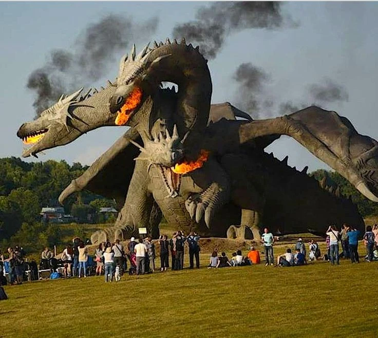 Khiếp đảm với loài rồng ba đầu tàn ác trong thần thoại của nước Nga 