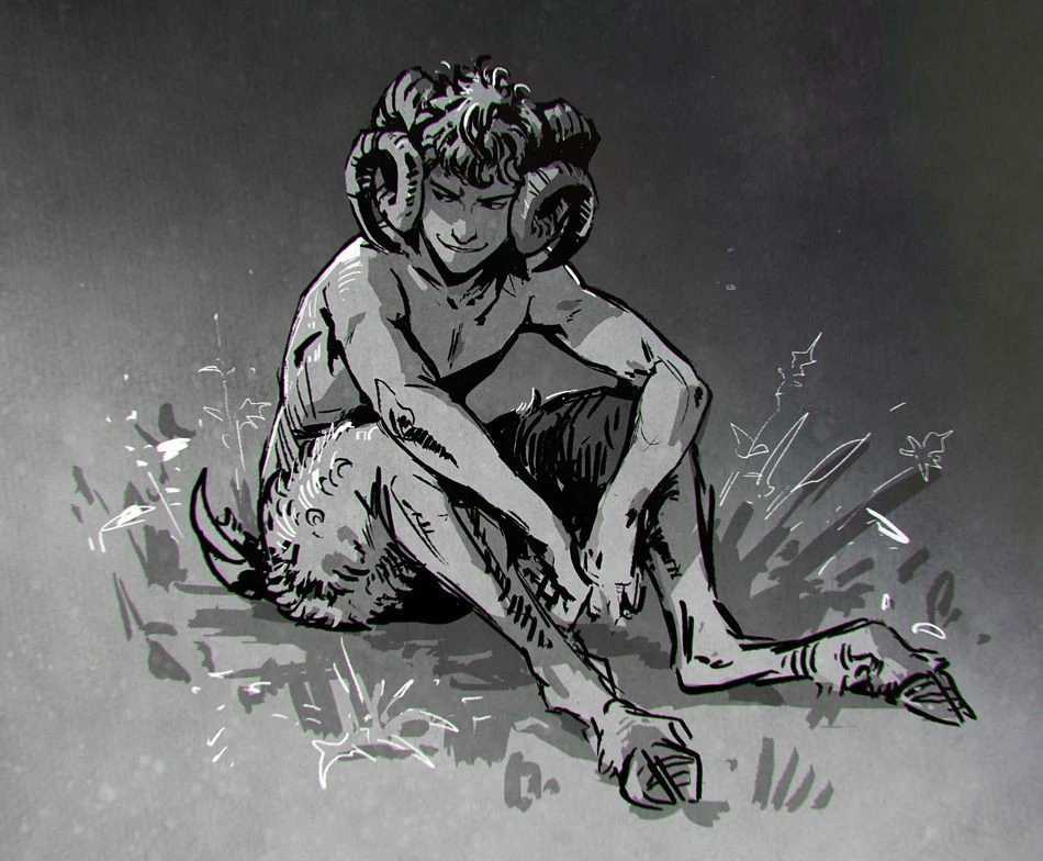 Kỳ bí sinh vật nửa người nửa dê trong thần thoại La Mã 