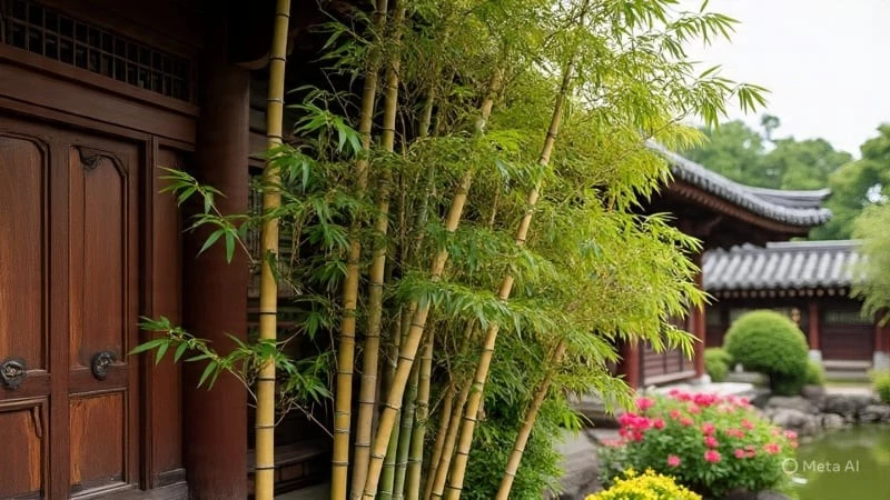 Người xưa khuyên kiêng trồng trúc sát cửa, hoa sau nhà vì đâu?