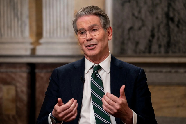 Bộ trưởng Tài chính Mỹ Scott Bessent. Ảnh: BB. myirran.png