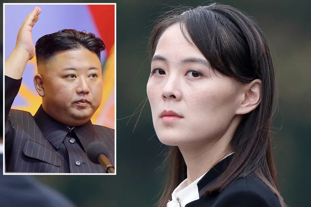 Bà Kim Yo Jong, em gái của nhà lãnh đạo Triều Tiên Kim Jong Un. Ảnh: NYP. trieu.png