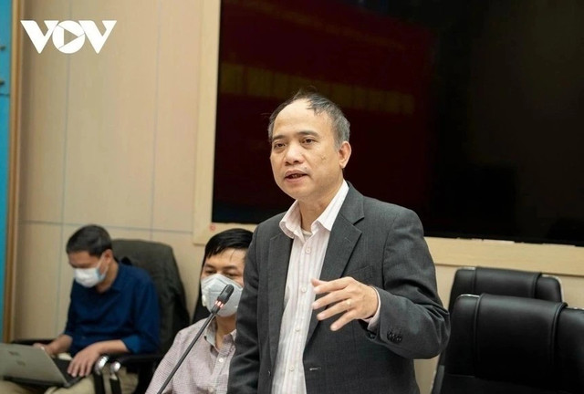 Tiến sĩ Nguyễn Xuân Anh - Giám đốc Trung tâm báo tin động đất và cảnh báo sóng thần, Viện trưởng Viện Khoa học Trái Đất (Viện Hàn lâm Khoa học và Công nghệ Việt Nam) dong1.png