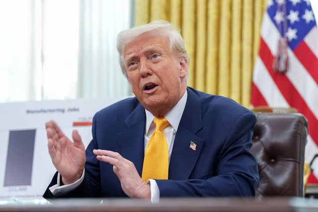 Tổng thống Mỹ Donald Trump. Ảnh: EPA. trump.png