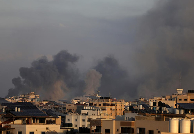 Israel tiếp tục chiến dịch quân sự ở Gaza. Ảnh: NurPhoto. gaza.png