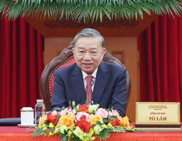 Tổng Bí thư Tô Lâm. Ảnh: VOV. tongbithu.png
