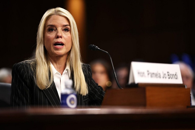 Bộ trưởng Tư pháp Mỹ Pam Bondi. Ảnh: Getty. untitled.png