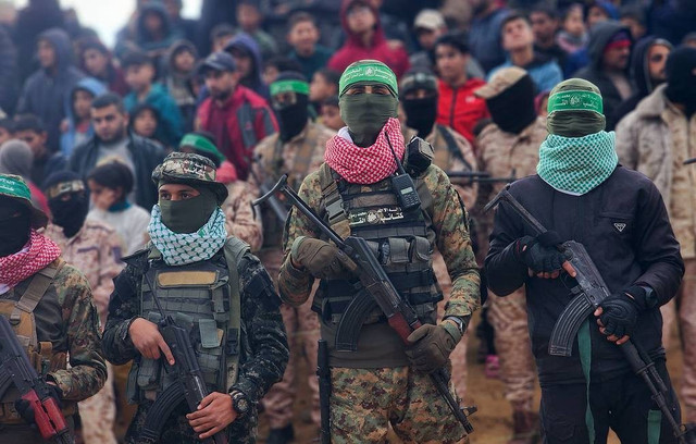 Lực lượng Hamas chấp nhận đề xuất ngừng bắn mới tại Gaza. Ảnh: Tass. hamas.jpg
