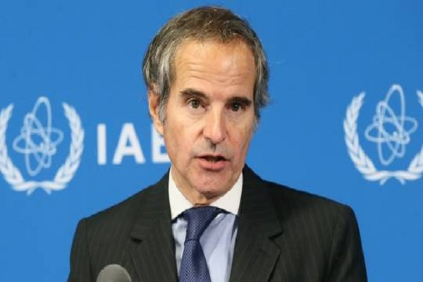 Tổng Giám đốc Cơ quan Năng lượng Nguyên tử Quốc tế (IAEA), Rafael Mariano Grossi. Ảnh: Getty. israelran.png
