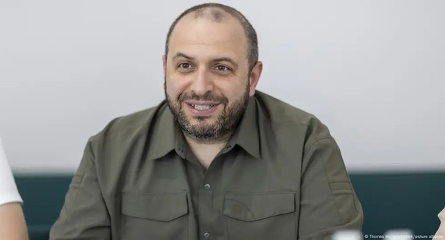 Bộ trưởng Quốc phòng Ukraine Rustem Umerov. Ảnh: DW. ukraine.png