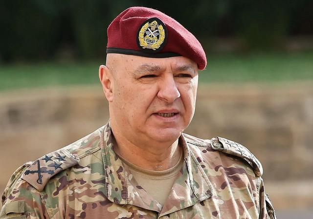 Tổng thống Lebanon Joseph Aoun. Ảnh: BC. lebanon.png