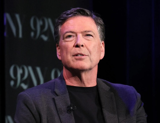 Cựu Giám đốc FBI James Comey. Ảnh: Getty. giamdoc.png