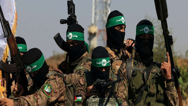 Lực lượng Hamas. Ảnh: UNAV. hamas.png