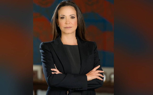 Bà Maria Corina Machado là chủ nhân giải Nobel Hòa bình 2025. Ảnh: Newsroom Panama. untitled-3395.png