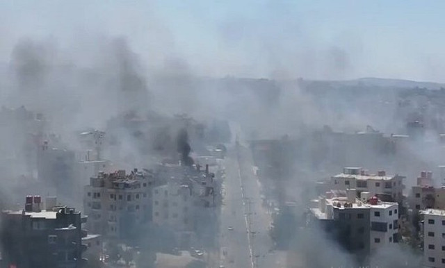 Bạo lực ở miền Nam Syria đã khiến hơn 1.260 người thiệt mạng. Ảnh: X. syria.png