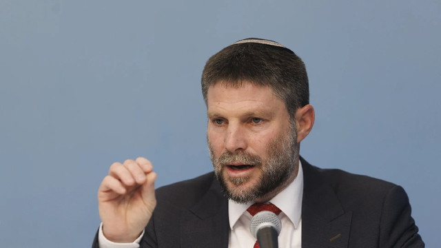 Bộ trưởng Tài chính Israel Bezalel Smotrich. Ảnh: Bloomberg. isreal.png