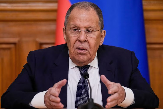 Ngoại trưởng Nga Sergey Lavrov. Ảnh: Pool. nga.png