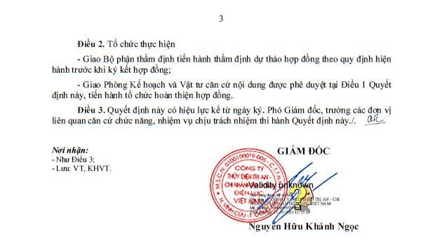 Quyết định số 1406/QĐ-TĐTA phê duyệt kết quả LCNT. Nguồn: MSC qd-3.jpg