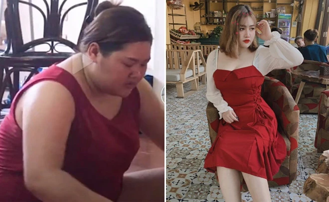 Nặng gần 1 tạ, gái xinh Hà thành có màn giảm cân "thần sầu"