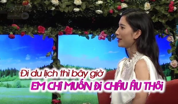 Gái xinh đòi bạn trai đi châu Âu gameshow Bạn muốn hẹn hò là ai?