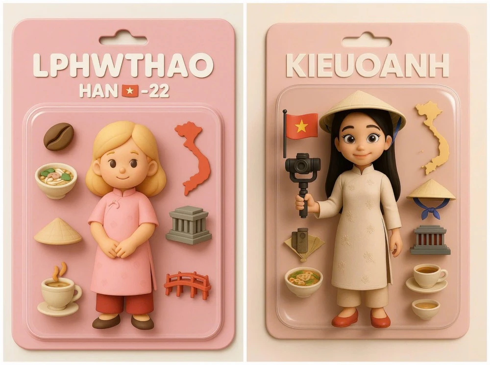 Giải mã trào lưu "đóng vỉ chân dung" bằng ChatGPT