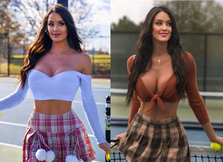 “HLV quyến rũ nhất” tại Australian Open khoe vòng 1 phồn thực