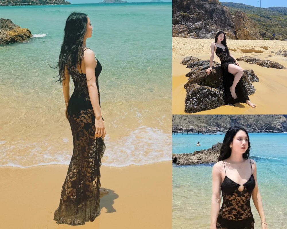 Nữ cầu thủ tuyển Việt Nam diện bikini ren khoe body nóng bỏng