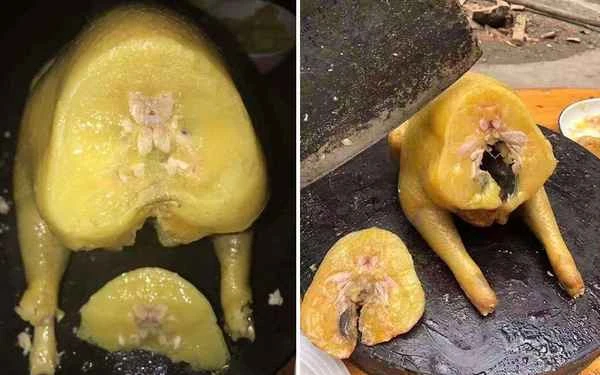 Gà luộc "mỡ nguyên con", khổ chủ khóc không thành tiếng