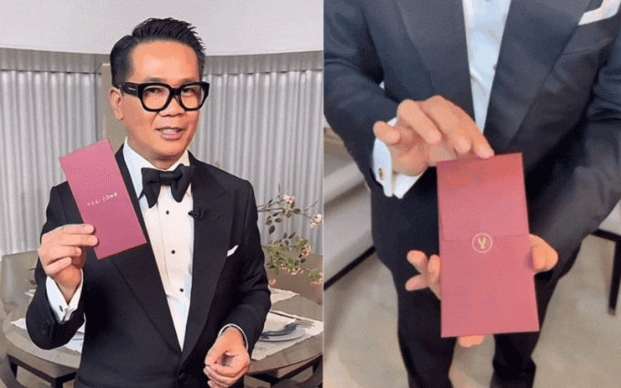 Sau 2 mẫu túi xách ''Kiến Thức, Kinh Nghiệm, Trải Nghiệm'', mới đây, NTK Thái Công lại tiếp tục tung ra thị trường một sản phẩm mới do chính anh thiết kế, đó chính là phong bao lì xì.