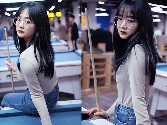 Xuất hiện video "thánh nữ bida" Gấm Kami khi đi thi khác xa TikTok