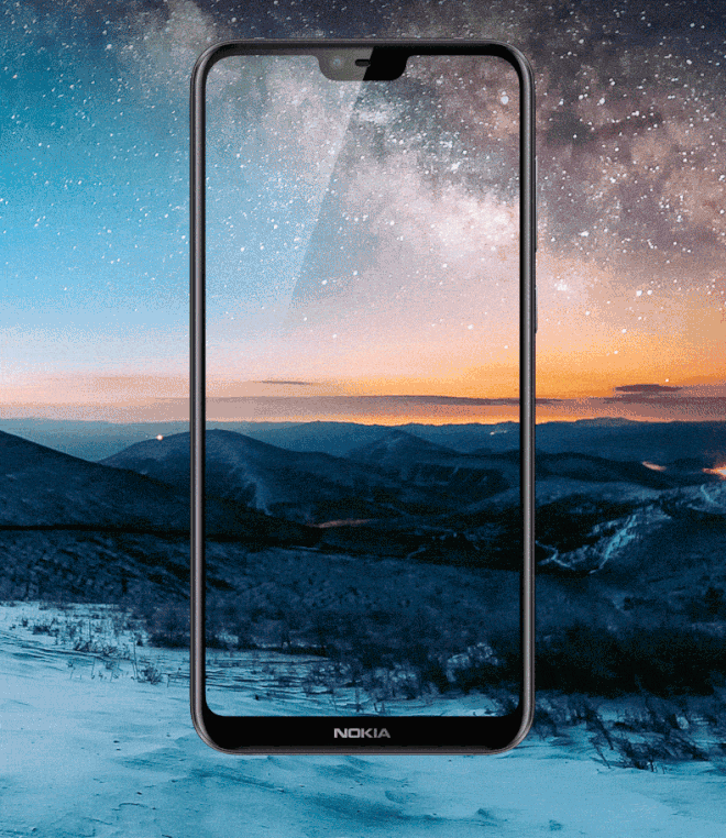 Nokia X6 là điện thoại thông minh (smartphone) đầu tiên của công ty có thiết kế dạng khoét đỉnh như iPhone X của Apple. Nokia X6 cũng tiếp tục theo đuổi thiết kế với màn hình bằng kính tràn viền. Trong khi đó thân máy cũng được ốp kính chiếm tới 95% nhìn cao cấp hơn.