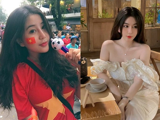 Nữ CĐV nổi tiếng cõi mạng giờ thành hot girl số 1 Sài thành