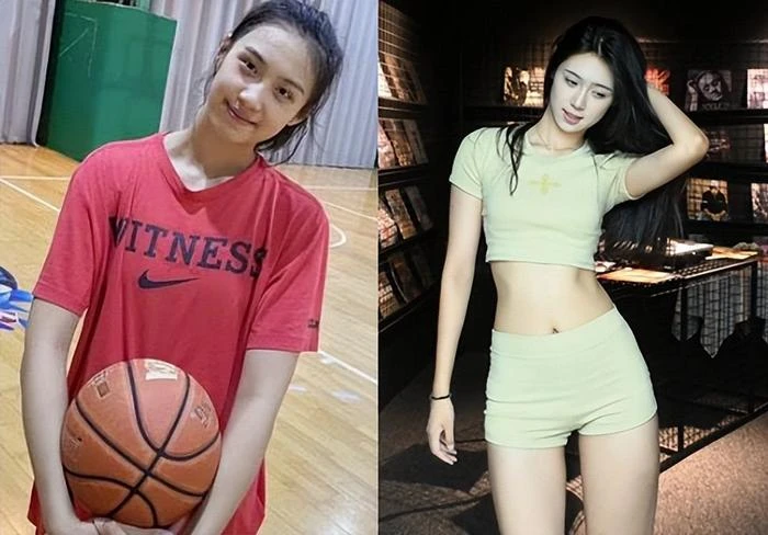 Nữ VĐV bóng rổ mặt xinh như hoa, dáng chuẩn người mẫu
