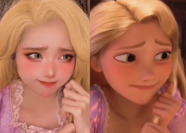 Mới đây, một hot TikToker Trung Quốc có tên Tiểu Nhu đã chứng minh "không gì là không thể" khi cosplay thành nàng những nàng công chúa của thế giới Disney với độ giống đến 90%